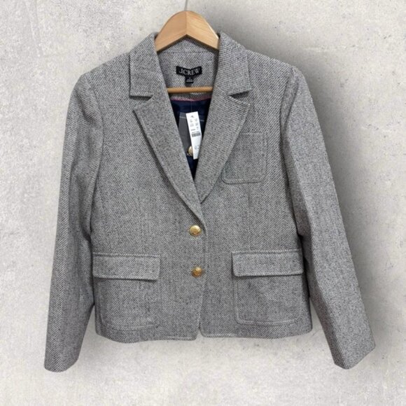 NWT J. Crew shrunken wool blazer - Picture 1 of 8